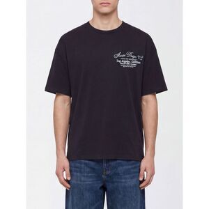 Amiri Men Contrast Graphic Print Cotton Amiri Crewneck T-Shirt